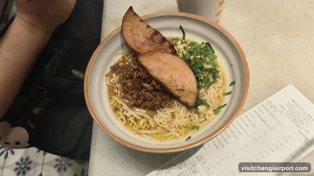 Ramen Bowl with Receipt