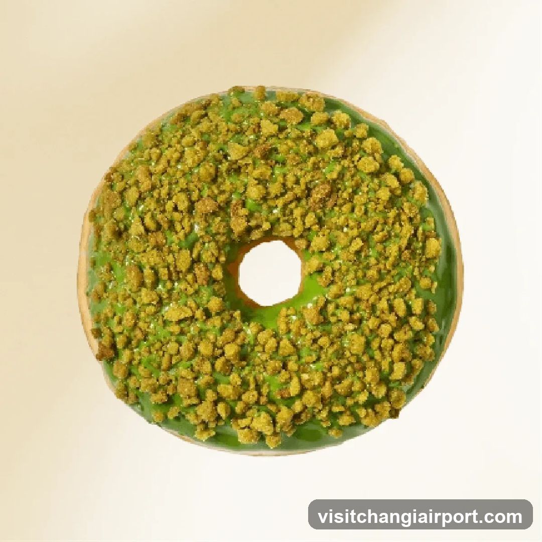 Matcha Crumble Donut