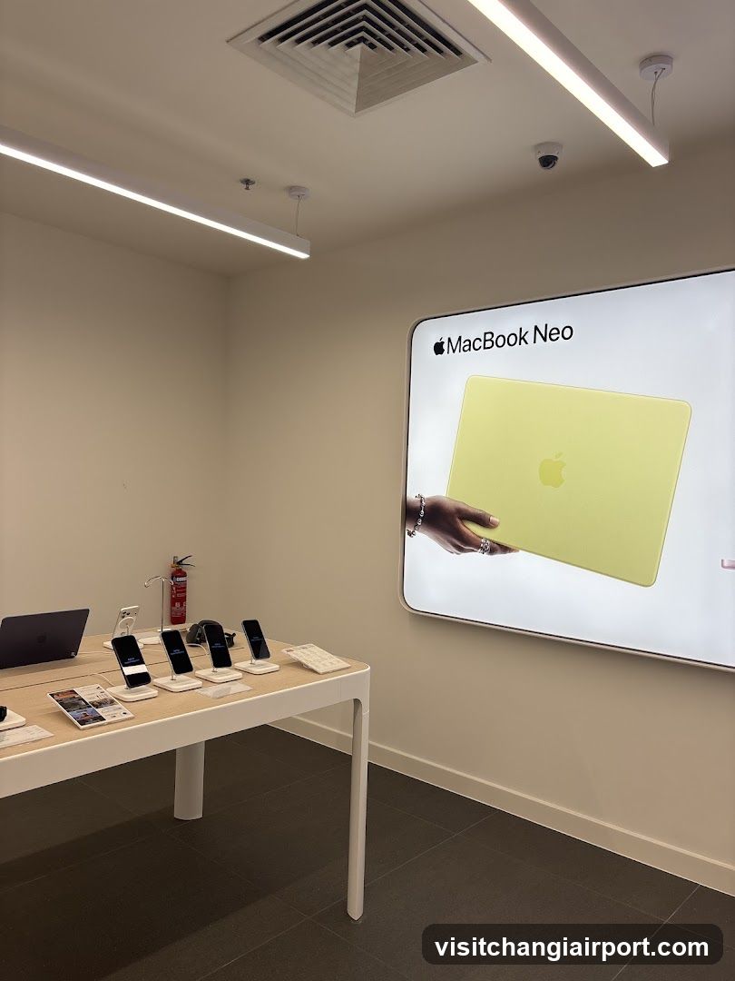 Apple Store Interior Display