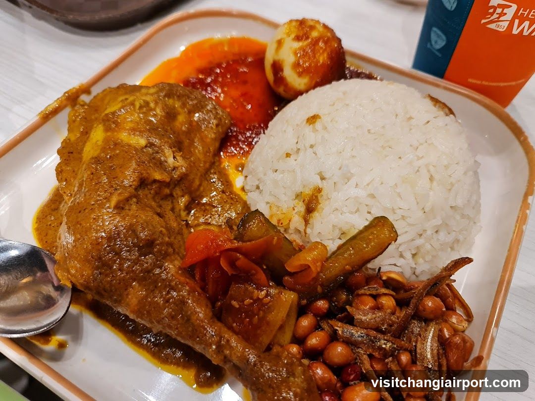 Curry Chicken Rice Plate