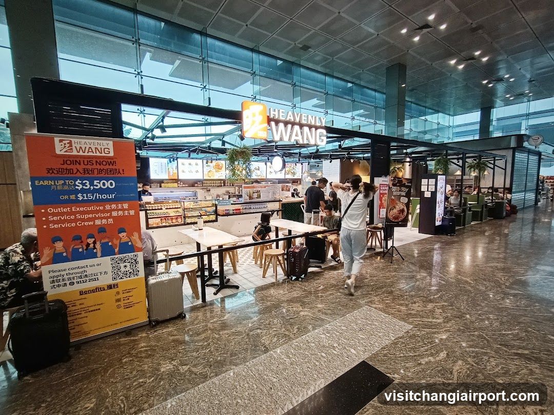 Airport Food Court Scene