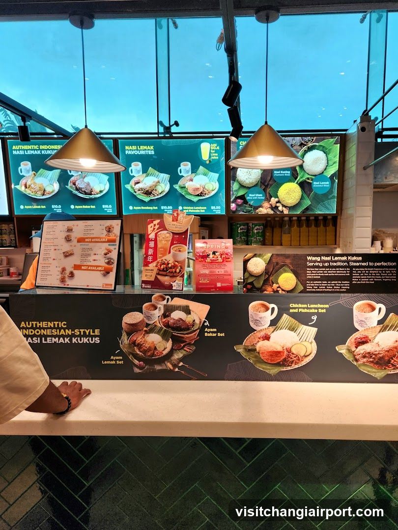 Indonesian Restaurant Interior Display