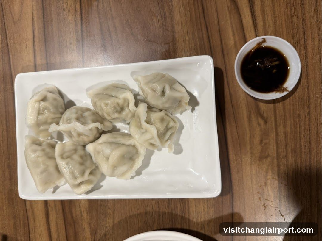 Dumplings with Soy Sauce
