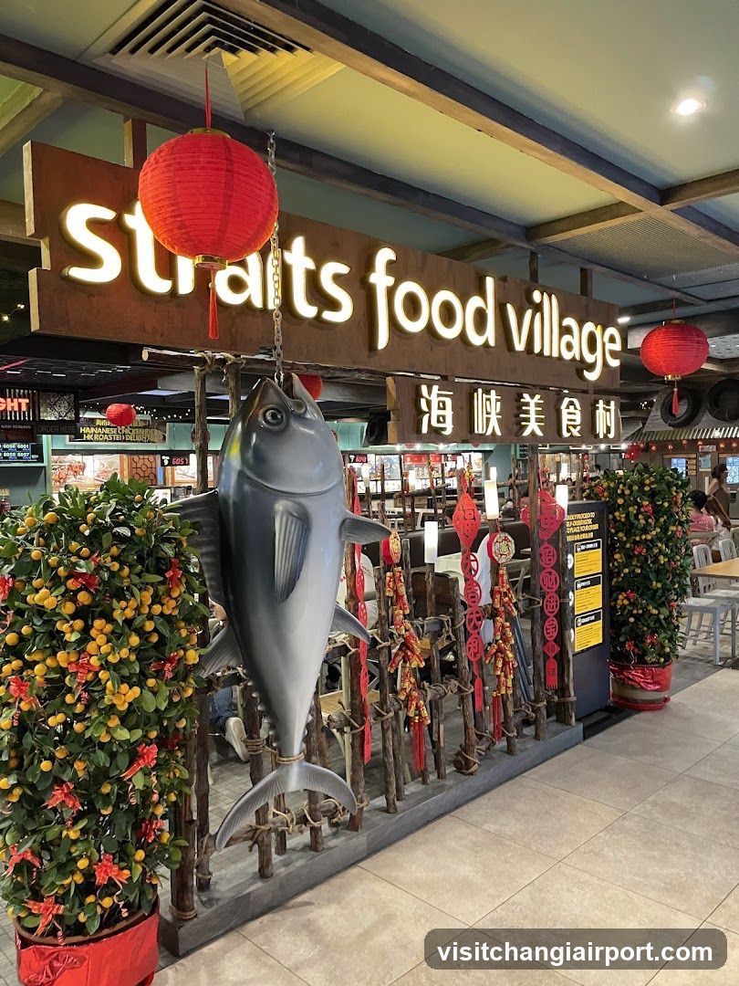 Straits Food Village Entrance
