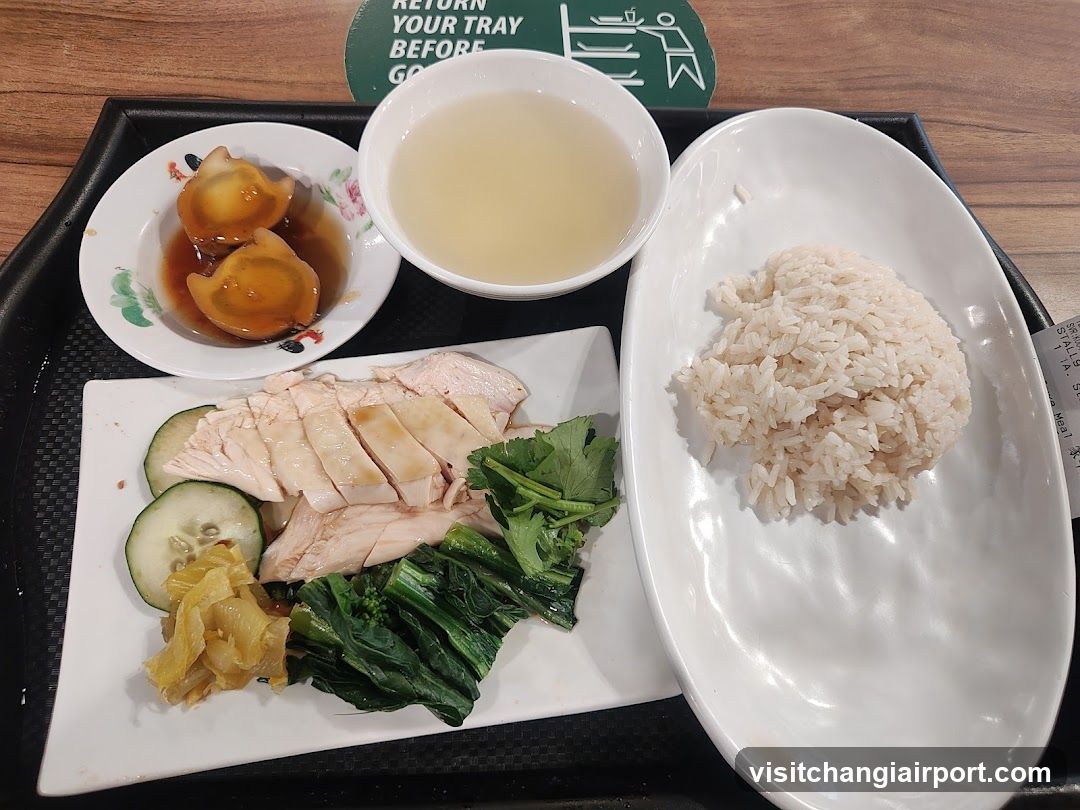 Hainanese Chicken Rice Meal