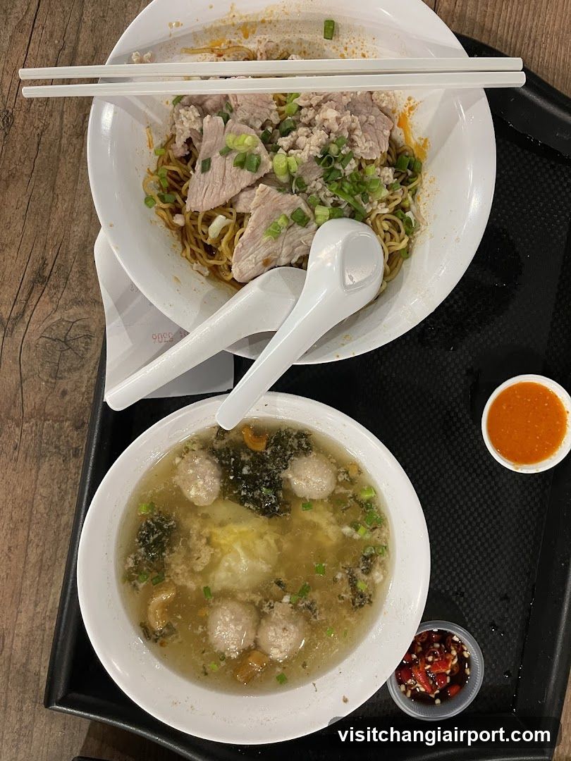Noodle and Soup Meal