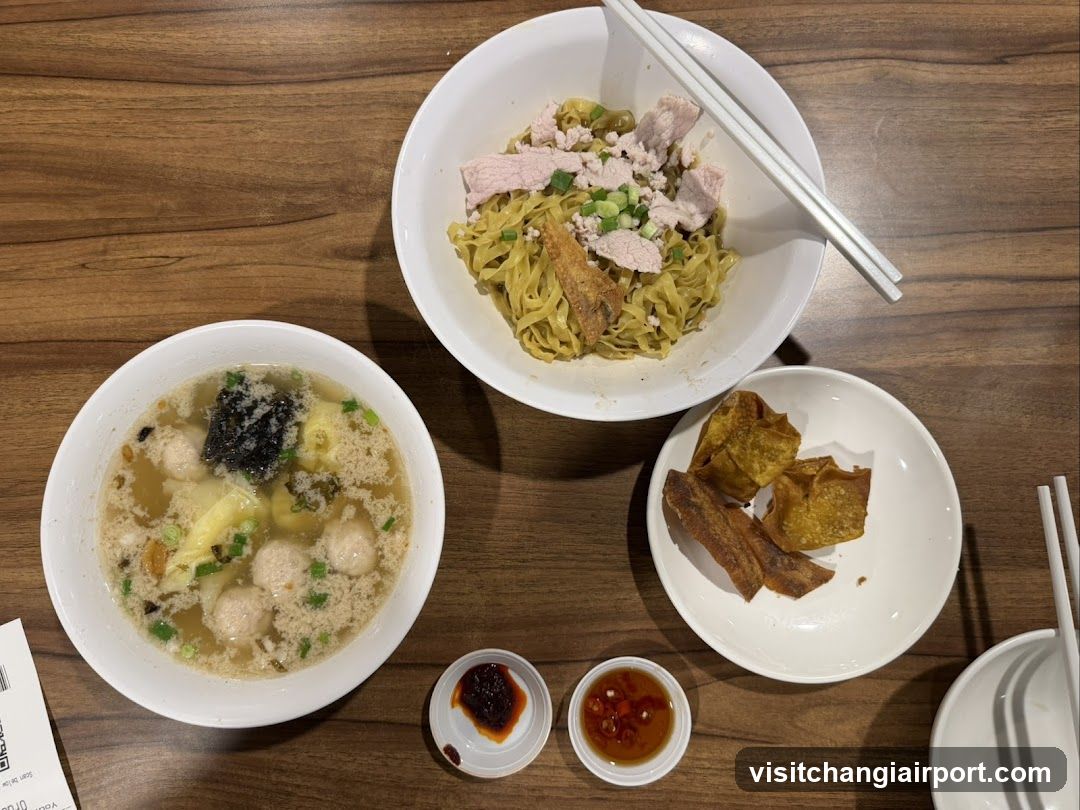 Ramen and Soup Meal