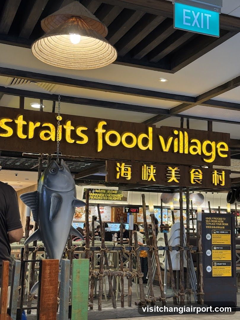 Straits Food Village Entrance