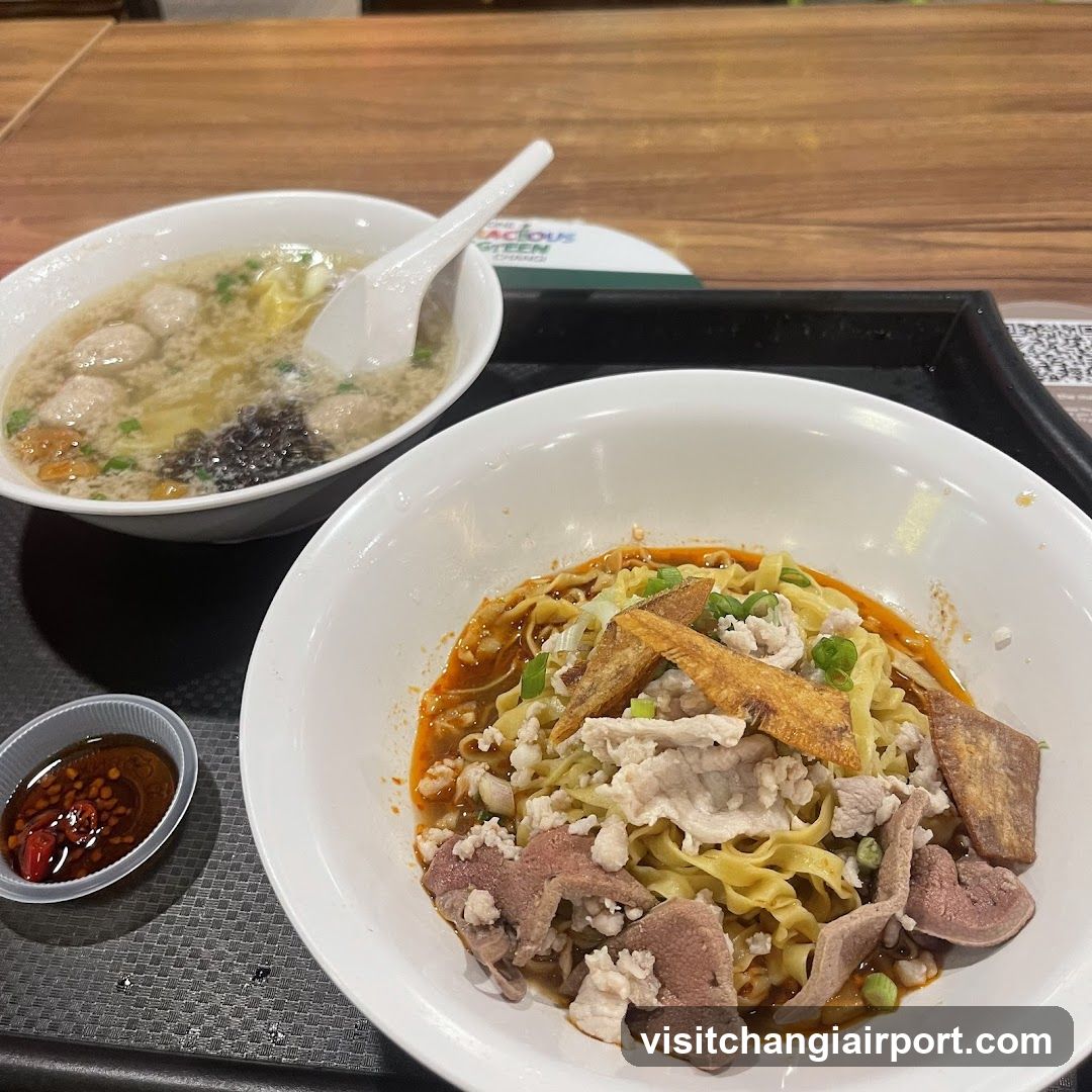 Noodle and Soup Meal