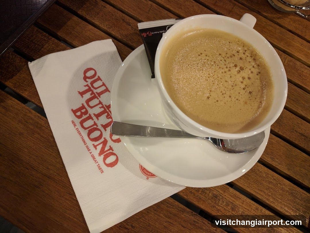 Coffee Cup on Wooden Table