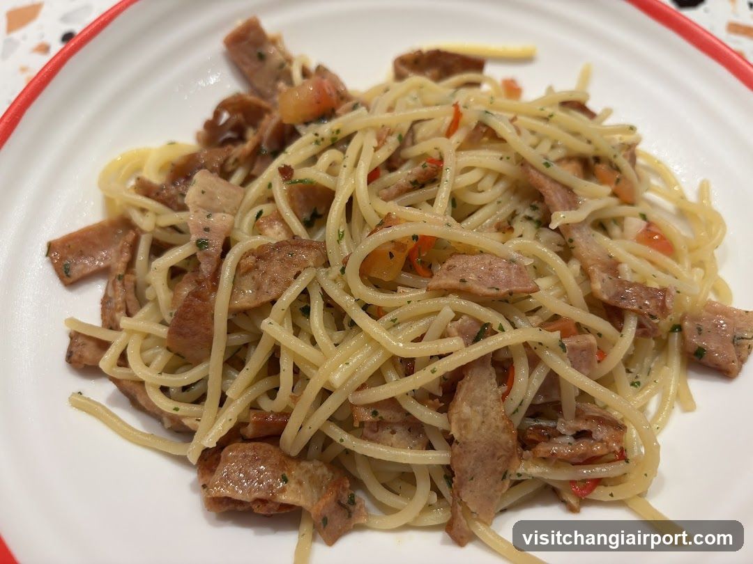 Spaghetti with Meat and Herbs