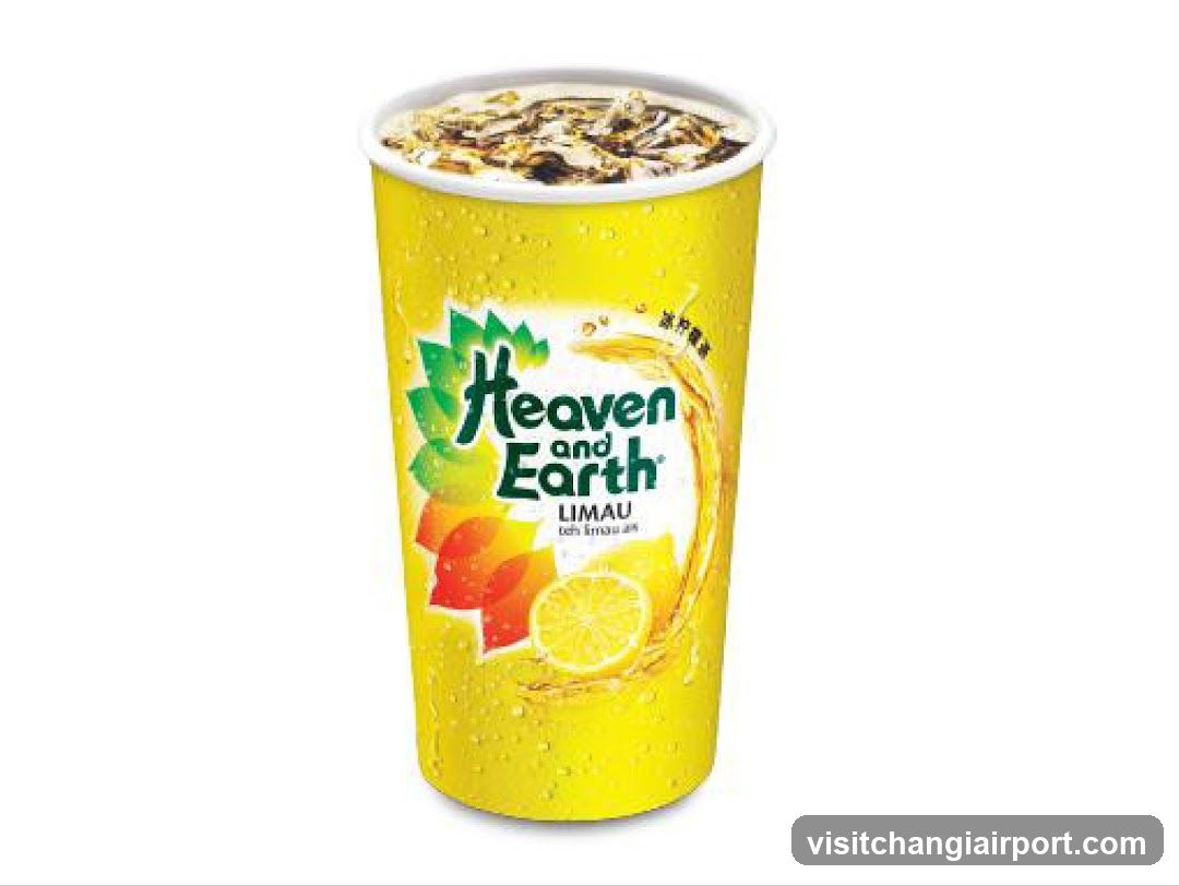 Heaven and Earth Limau Drink Cup