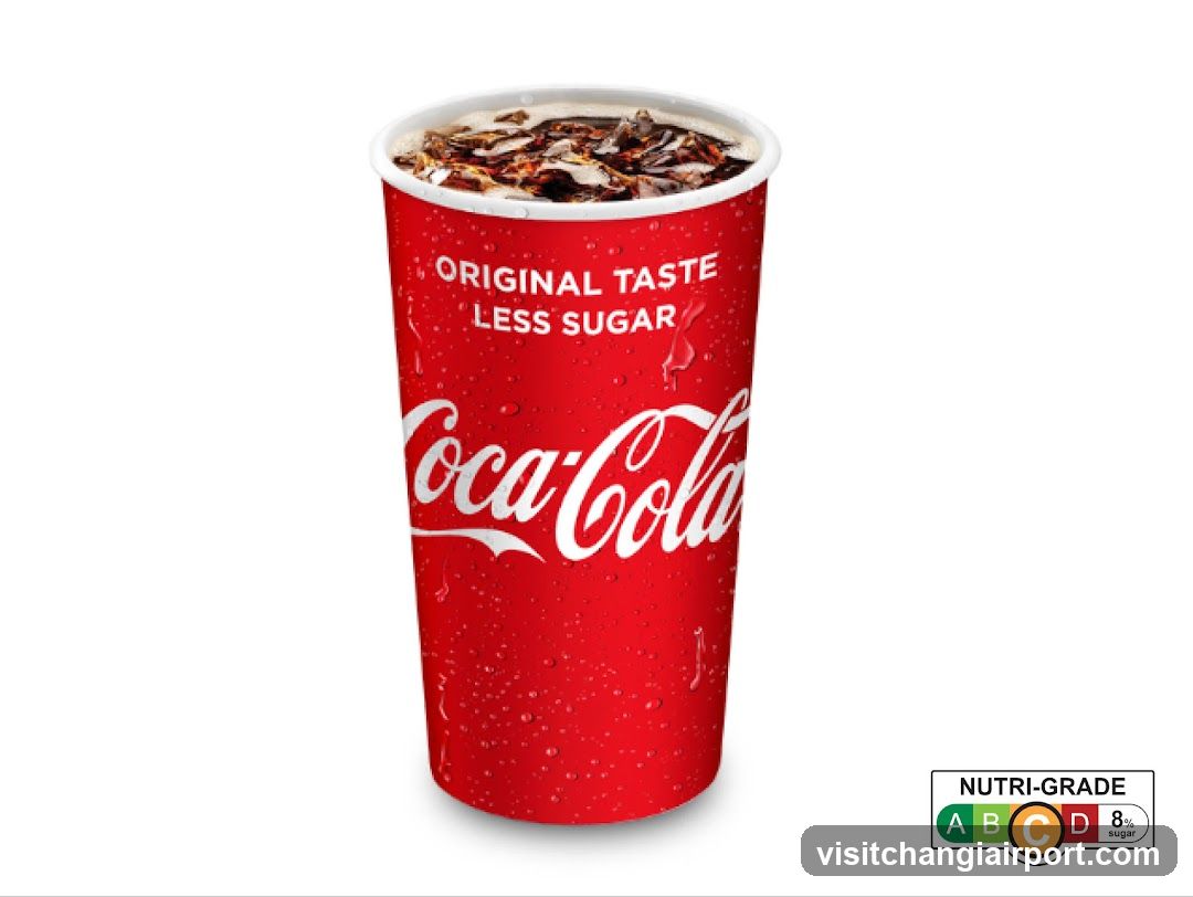 Coca-Cola cup with less sugar