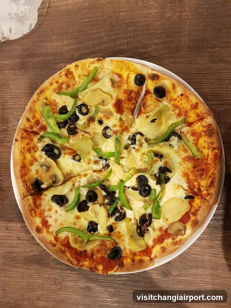 Artichoke and Olive Pizza