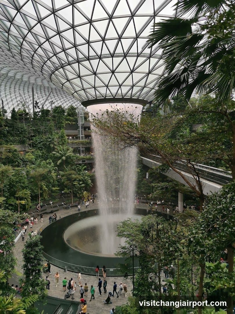 Vertical Garden with Waterfall