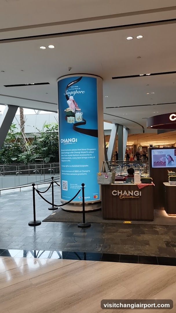 Changi Airport Gift Shop Interior