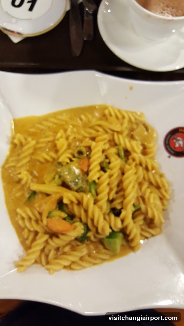 Pasta Dish with Curry Sauce