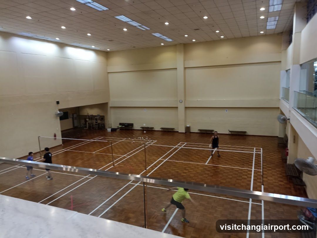 Indoor Badminton Court