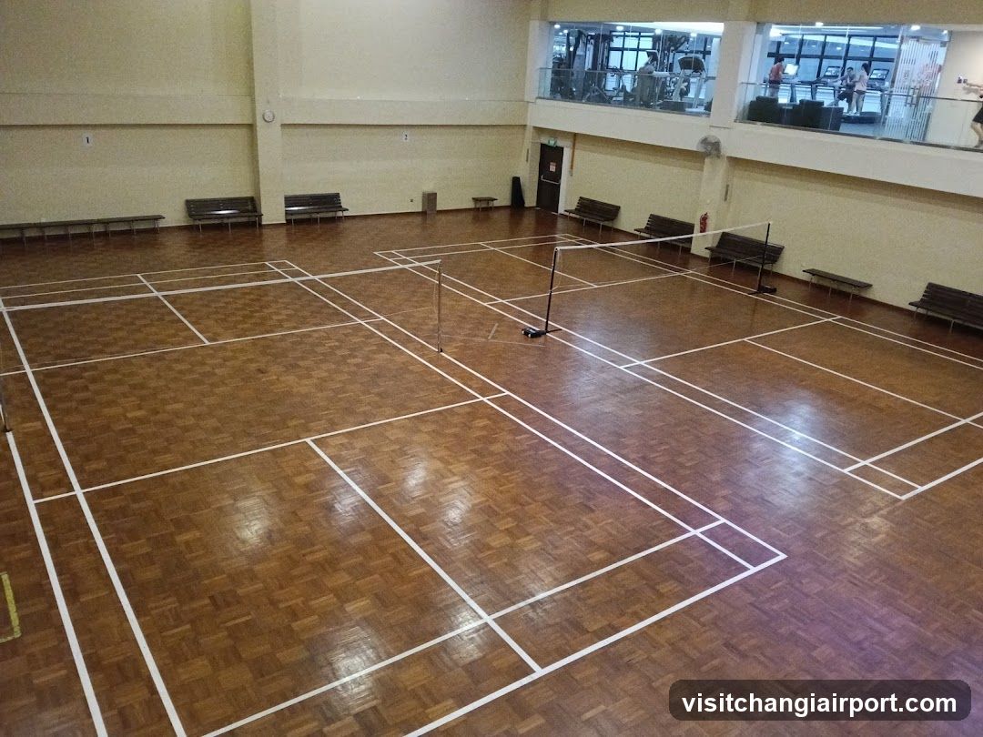Indoor Badminton Court