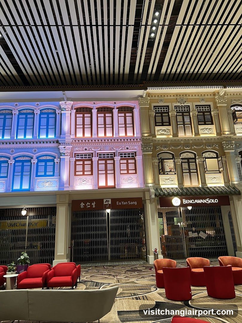 Colorful Building Facade Interior