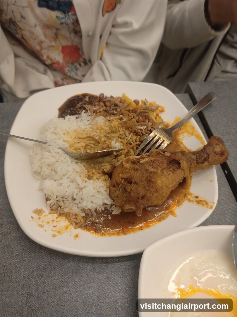 Chicken Curry Rice Meal