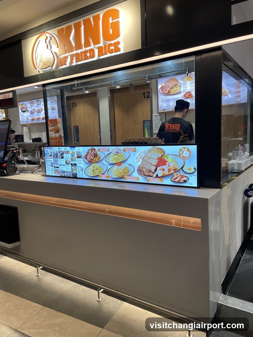 King of Fried Rice Counter