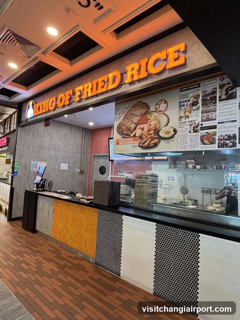 King of Fried Rice Counter