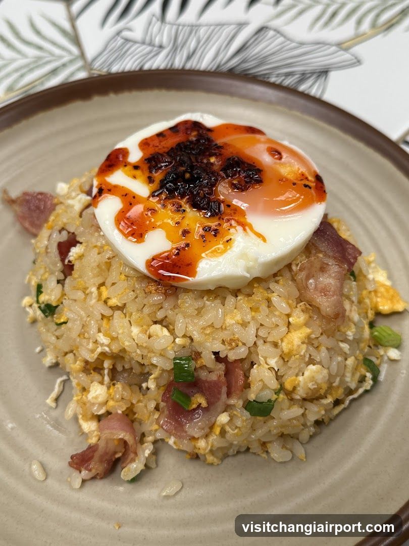 Fried Rice with Poached Egg