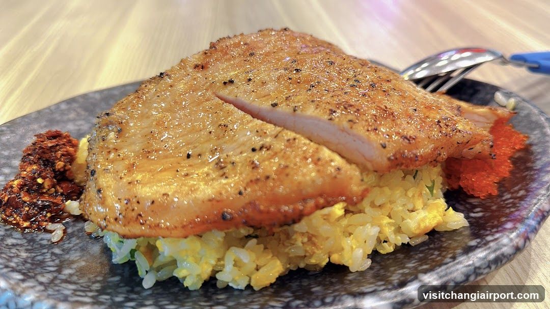 Grilled Chicken with Rice and Sides
