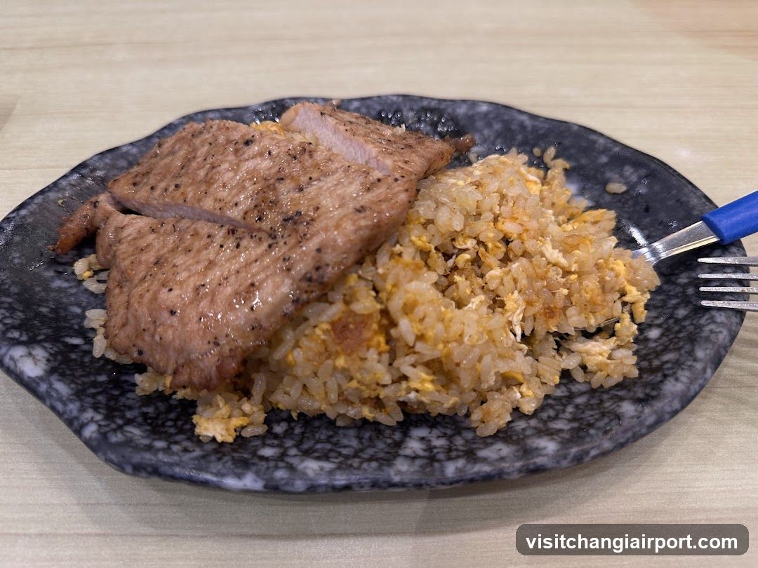 Pork Fried Rice with Meat