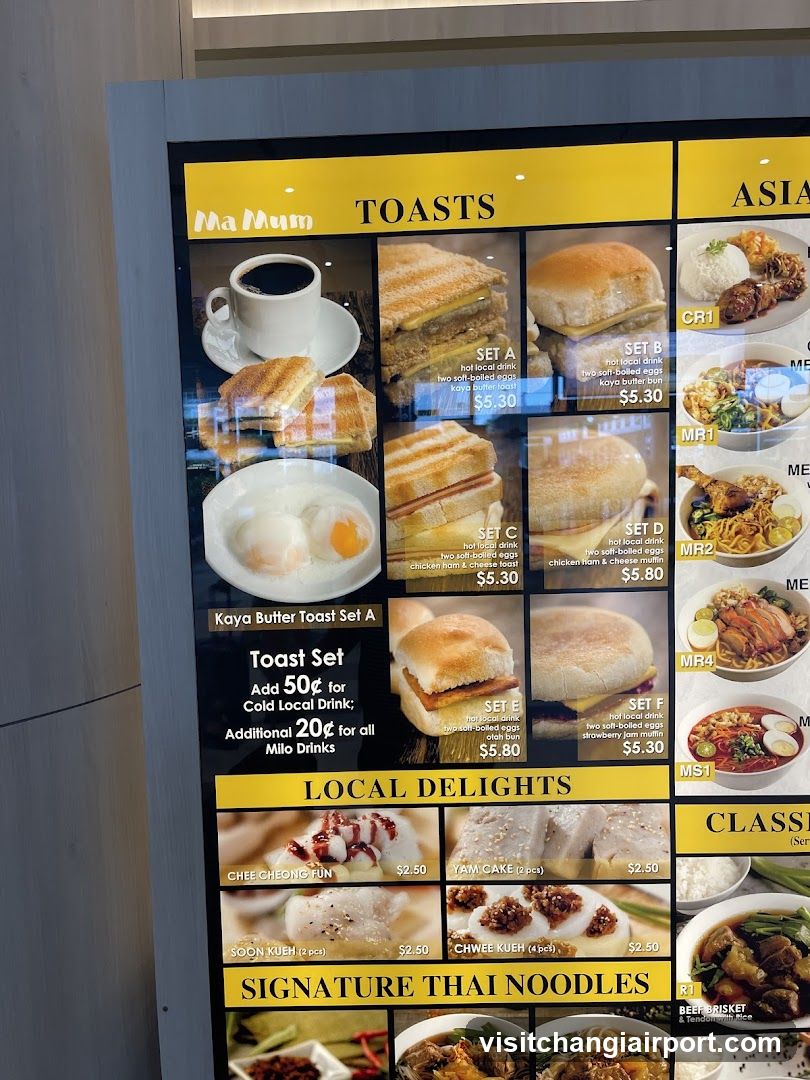 Ma Mum Menu Board