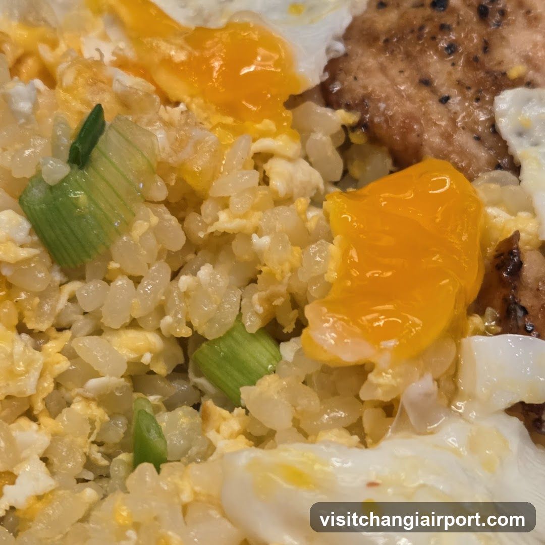 Fried Rice with Egg and Pork