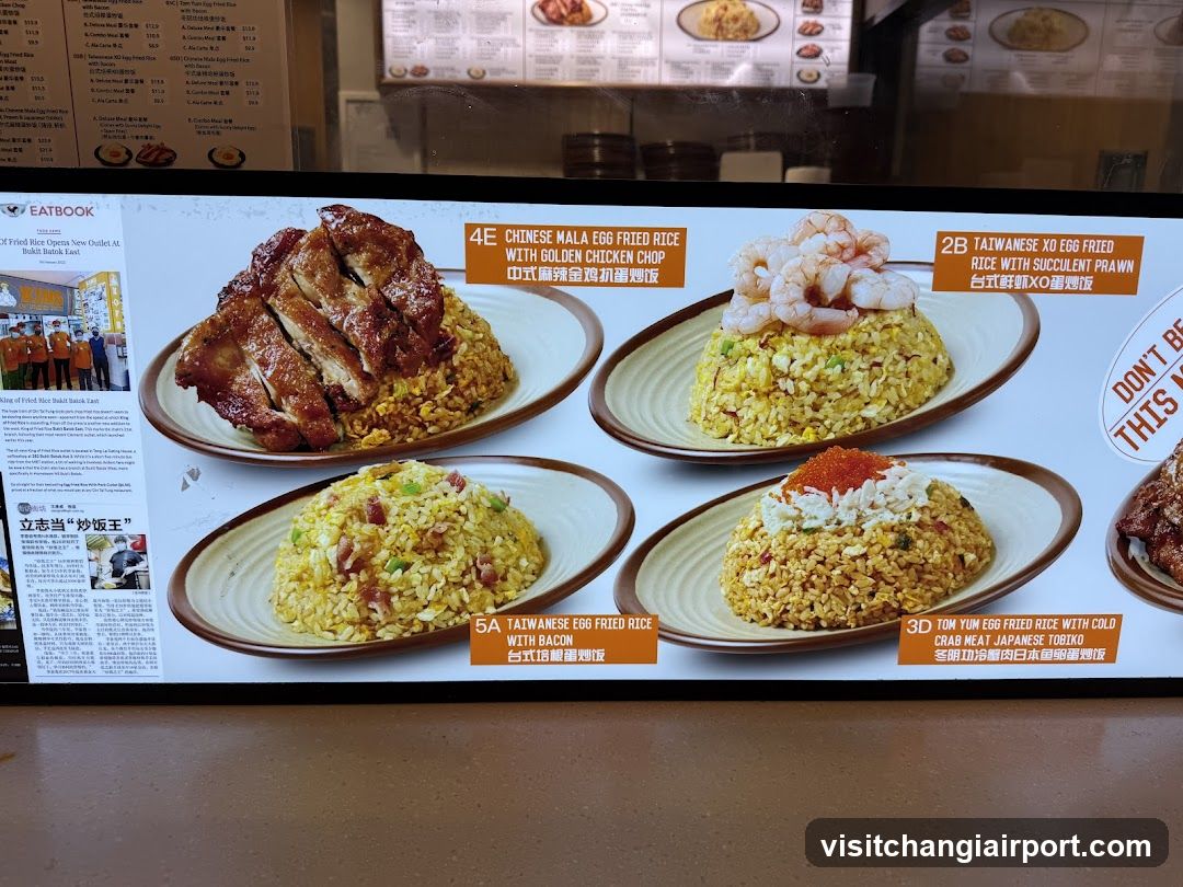 EATBOOK Menu Display