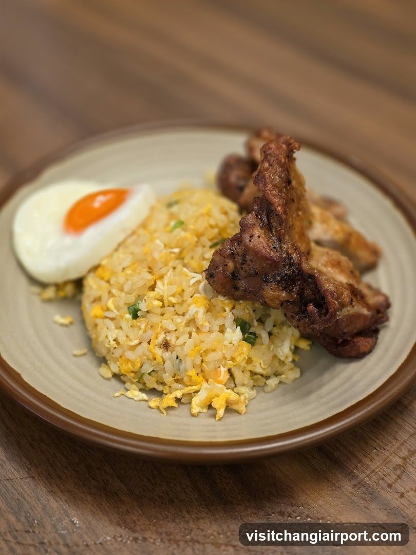 Fried Rice with Egg and Meat