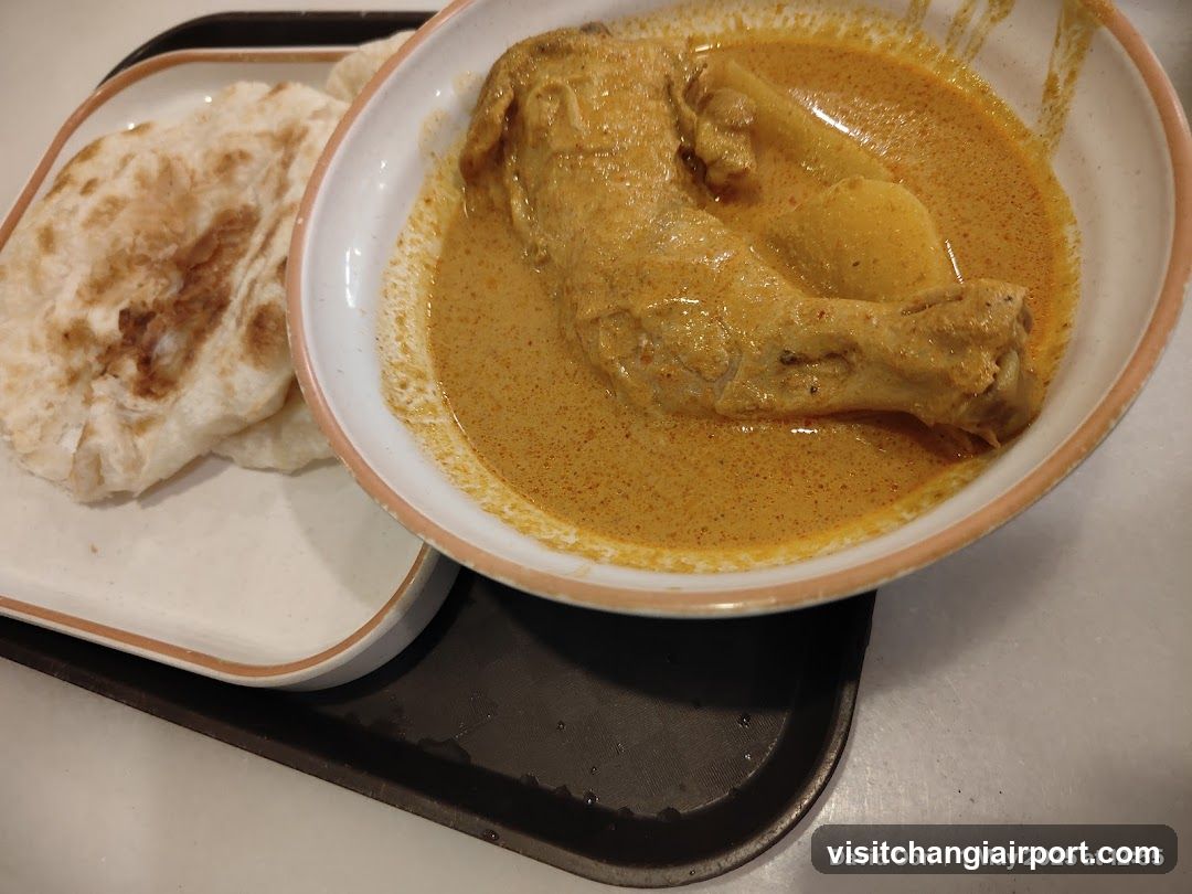 Curry Chicken with Roti
