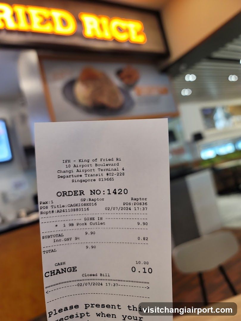 Receipt and Storefront Signage