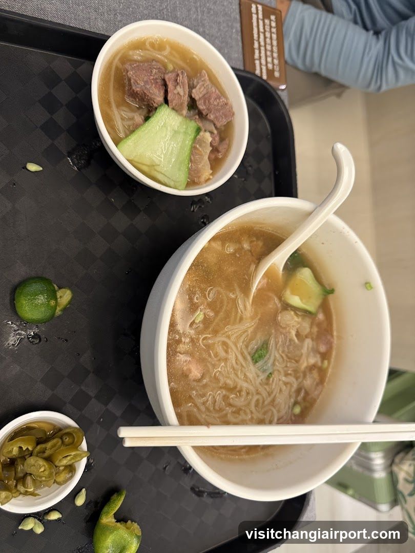 Noodle Bowl with Side Dishes