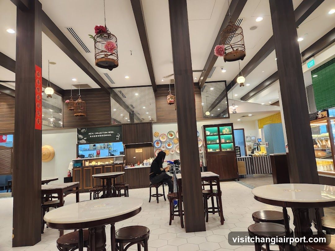 Interior of a cafe or restaurant