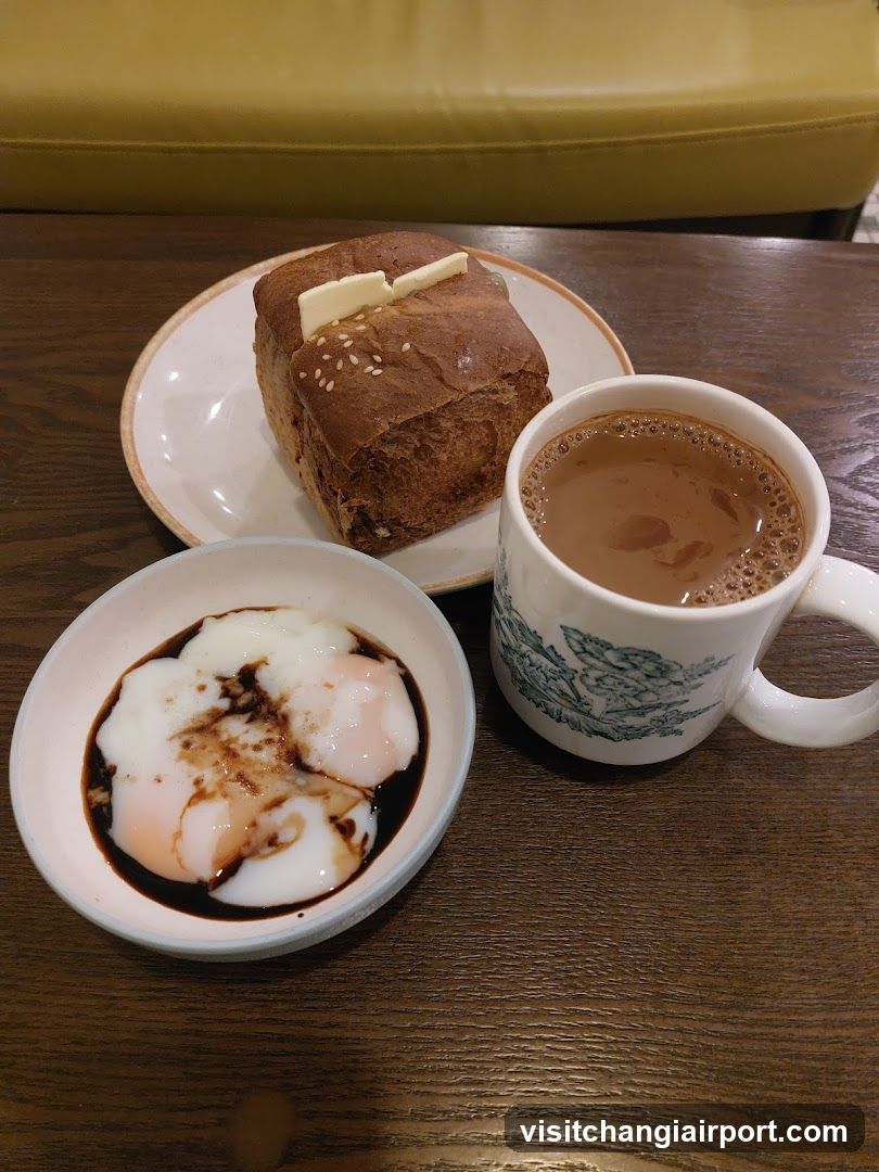 Breakfast with Toast and Coffee