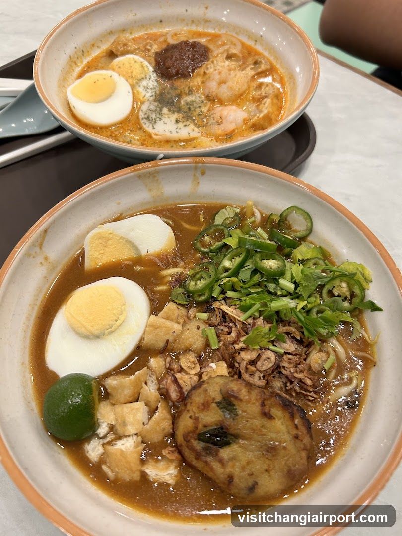 Lauk Mee with toppings