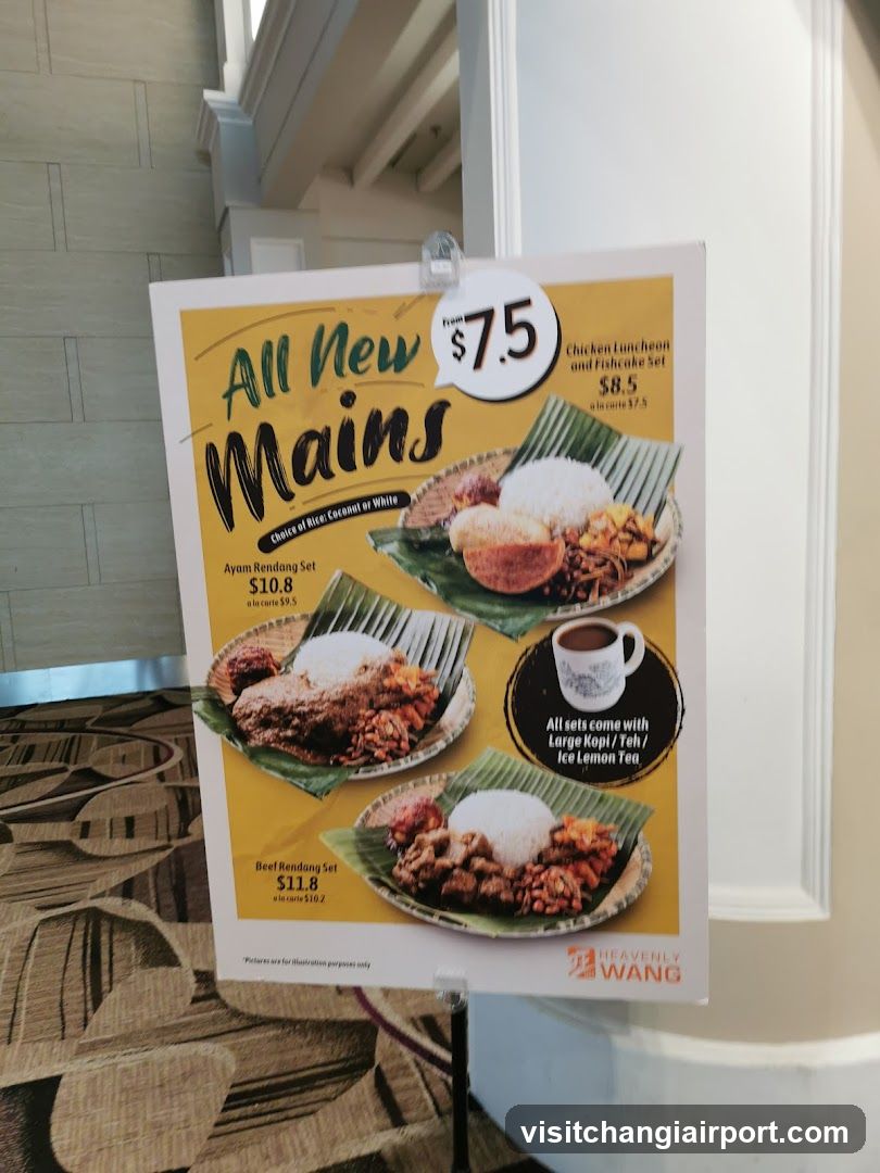 All New Mains Menu Board