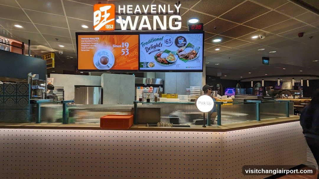 Heavenly Wang Food Stall Interior