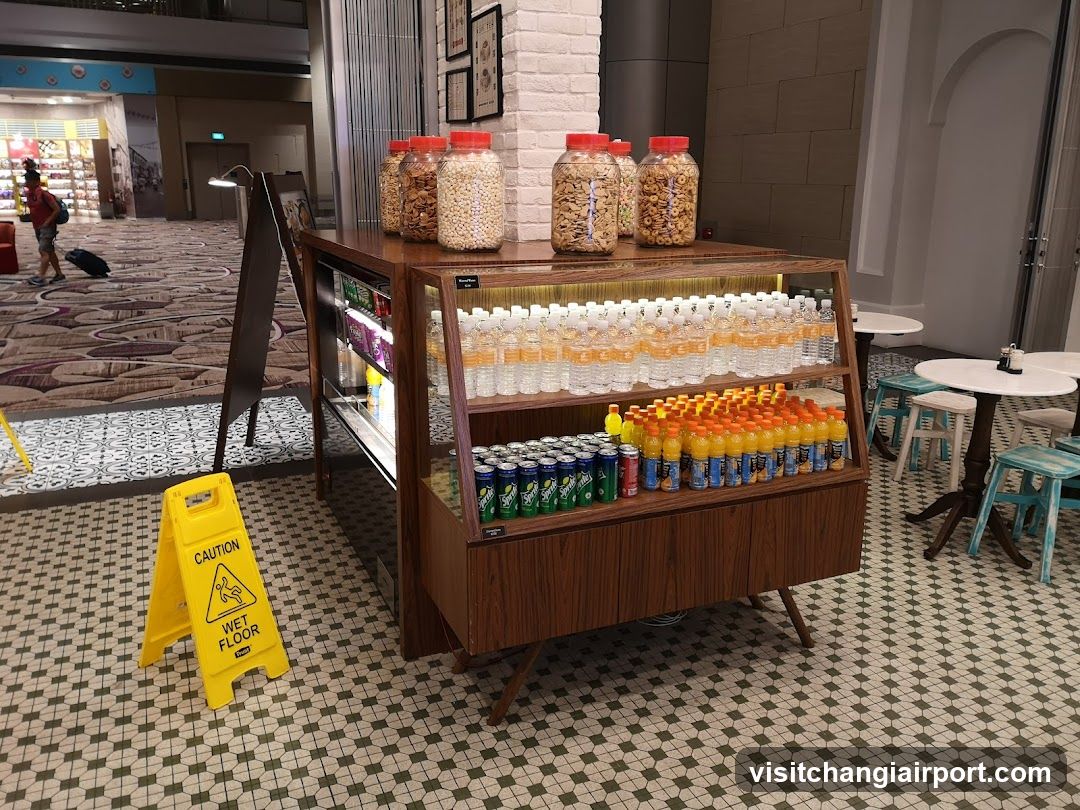 Snack and Drink Display Stand