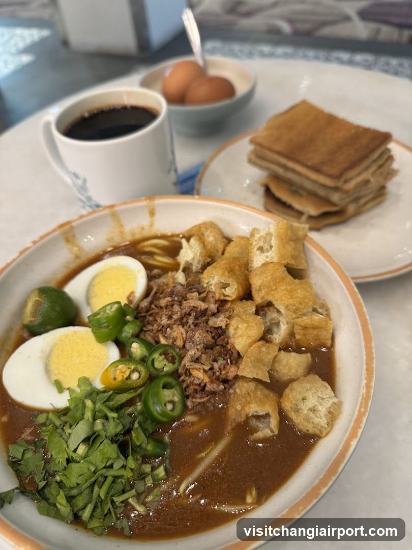 Noodle Dish with Side Dishes
