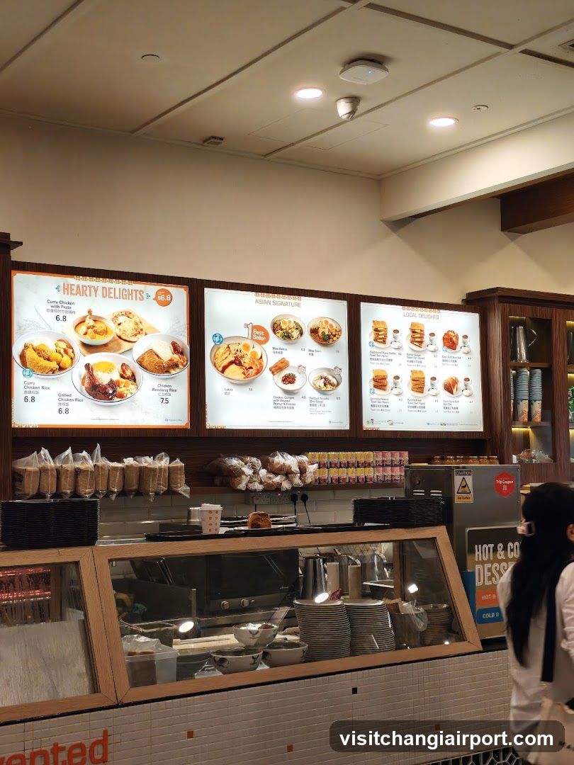 Food Menu Board Display