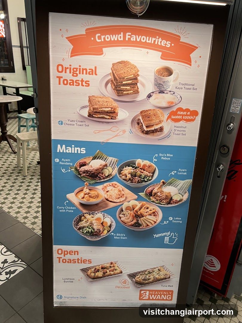 Crowd Favourites Menu Board