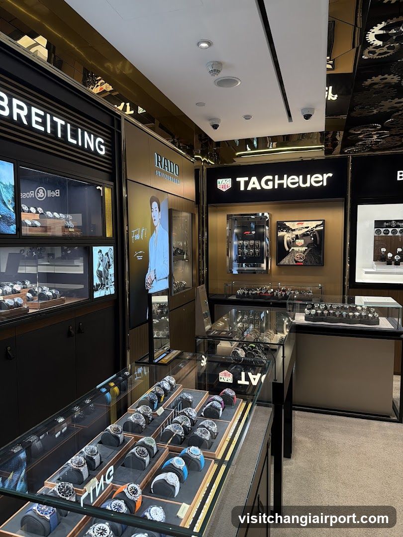 Luxury Watch Store Interior