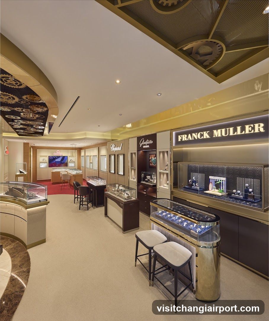 Luxury Watch Boutique Interior