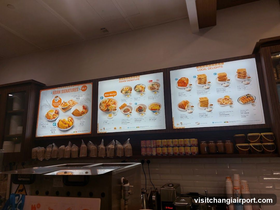 Asian Signatures Menu Board