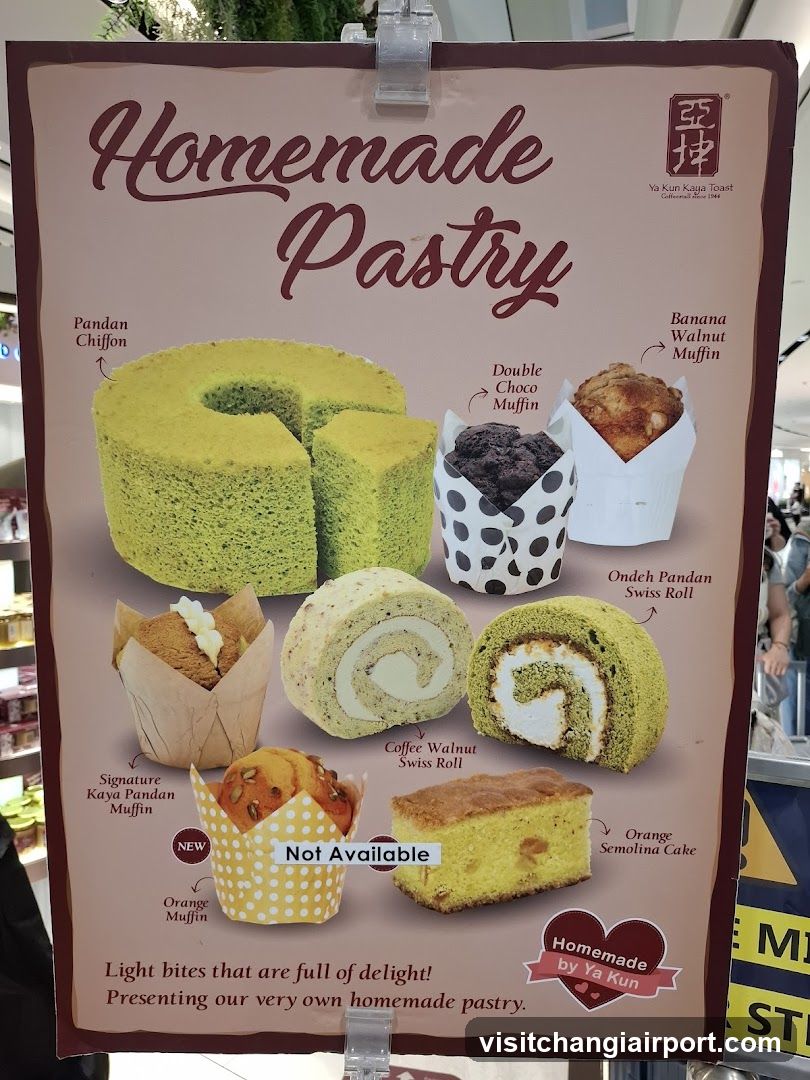 Homemade Pastry Menu Board